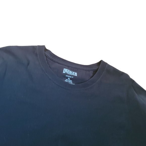 Duluth Trading Mens XL Black Longtail T Short‎ Sleeve Shirt - Picture 2 of 4